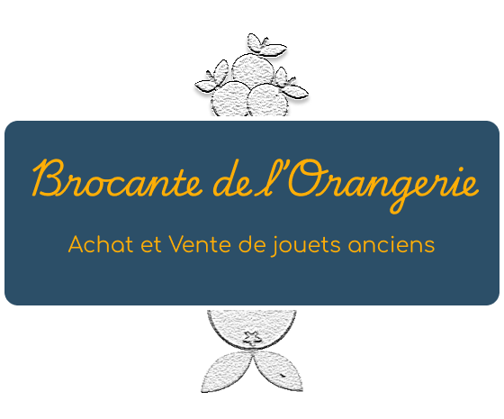 Portfolio-Mise en page logo Orangerie Mise en page projet Brocante de l'Orangerie